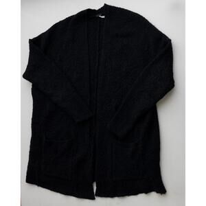 Free People Black Phantom Cardigan Small